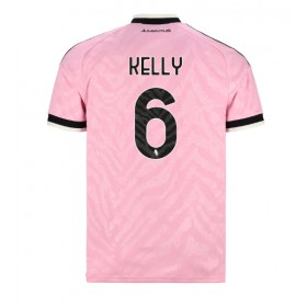 Juventus Lloyd Kelly #6 Borta Kläder 2026-27 Kortärmad